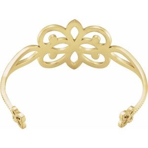 Granulated Cuff Bracelet