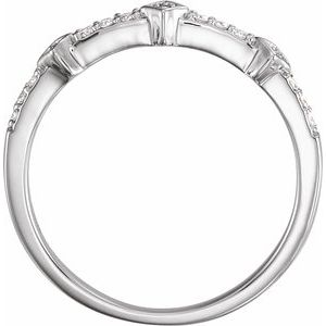 Accented Stackable Ring