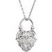 Vintage-Inspired Heart Necklace or Pendant