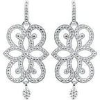Granulated Scroll Earrings