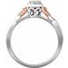 Heart Cluster Promise Ring