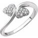 Bypass Heart Promise Ring