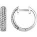 Accented Hoop Earrings