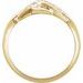 Accented Infinity-Inspired Ring