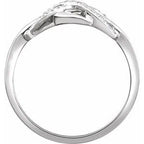 Accented Infinity-Inspired Ring