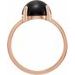 Cabochon Solitaire Ring