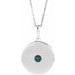 Disc Necklace or Pendant