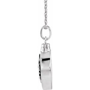Fleur-de-lis Ash Holder Necklace