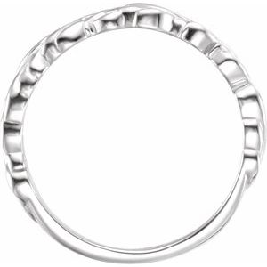 Stackable Leaf Ring