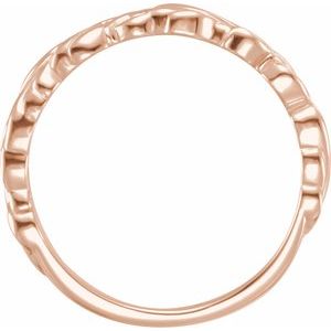 Stackable Leaf Ring