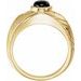 Bezel-Set Accented Ring