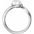 Two-Stone Pearl Ring