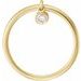 Solitaire Fringe Ring
