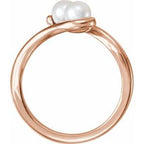 Two-Stone Pearl Ring