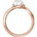 Two-Stone Pearl Ring