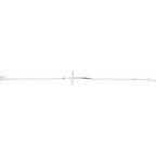 Accented Sideways Cross Bracelet