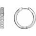 Inside-Outside Hinged Hoop Earrings