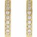 Inside-Outside Hinged Hoop Earrings