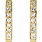 Inside-Outside Hinged Hoop Earrings