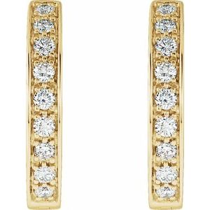 Inside-Outside Hinged Hoop Earrings