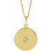 Disc Necklace or Pendant
