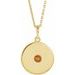 Disc Necklace or Pendant