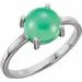 Cabochon Solitaire Ring