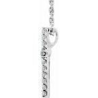 Petite Cross Necklace or Pendant