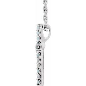 Petite Cross Necklace or Pendant