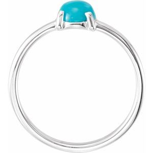 Cabochon Solitaire Ring