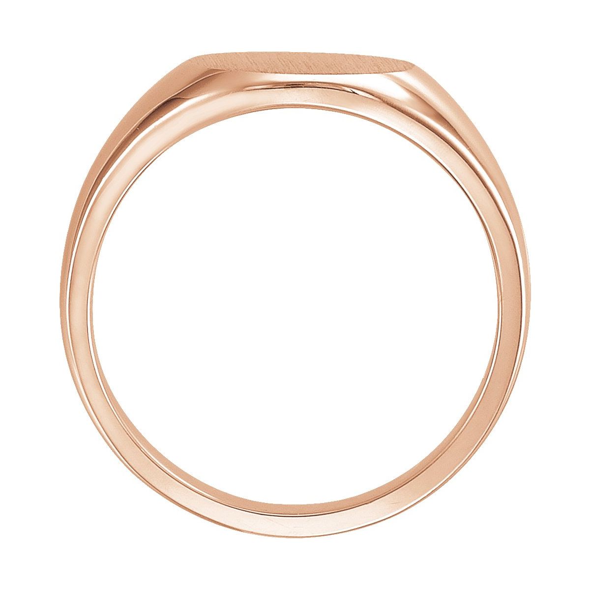Round Signet Ring
