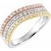 Accented Stacked Ring