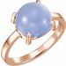Cabochon Solitaire Ring