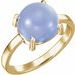 Cabochon Solitaire Ring