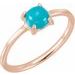 Cabochon Solitaire Ring