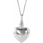 Heart Ash Holder Necklace or Pendant