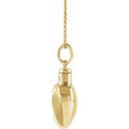 Heart Ash Holder Necklace or Pendant