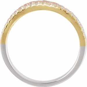 Accented Stacked Ring