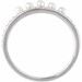 Accented Stackable Pearl Ring