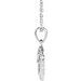 Youth Heart with Cross Necklace or Pendant
