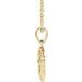 Youth Heart with Cross Necklace or Pendant
