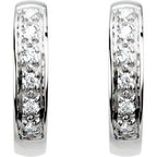 Accented Hoop Earrings