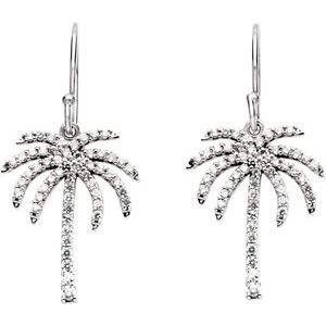 Palm Tree Earrings