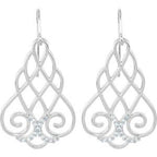Filigree Scroll Earrings