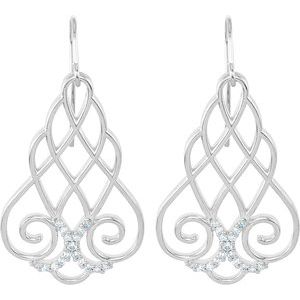 Filigree Scroll Earrings