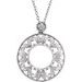 Accented Circle Necklace