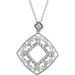 Accented Filigree Necklace