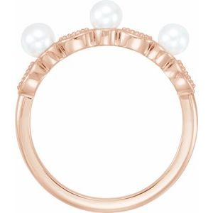 Stackable Pearl Ring