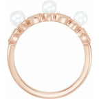 Stackable Pearl Ring