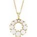 Halo-Style Necklace or Pendant